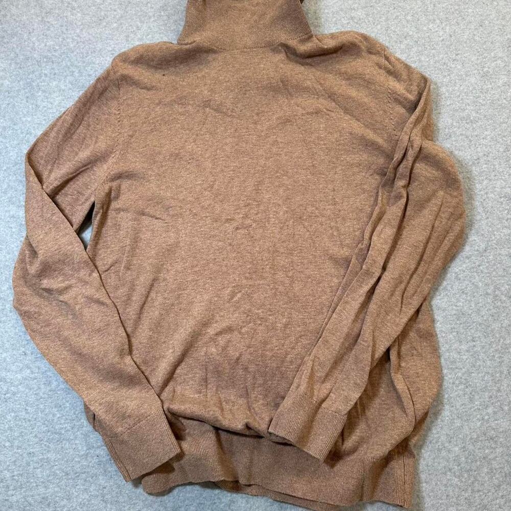 Tan and brown hm turtleneck